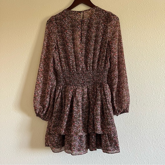 NWT MINKPINK Revolve Pink Floral Safi Mini Dress Size Small - Picture 11 of 13